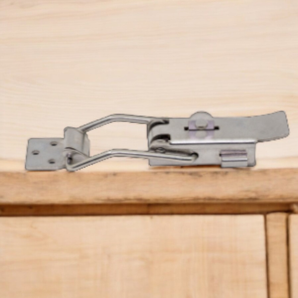 Накидной замок 151,8*38,9 мм., нержавеющая сталь / Эффективный и долговечный